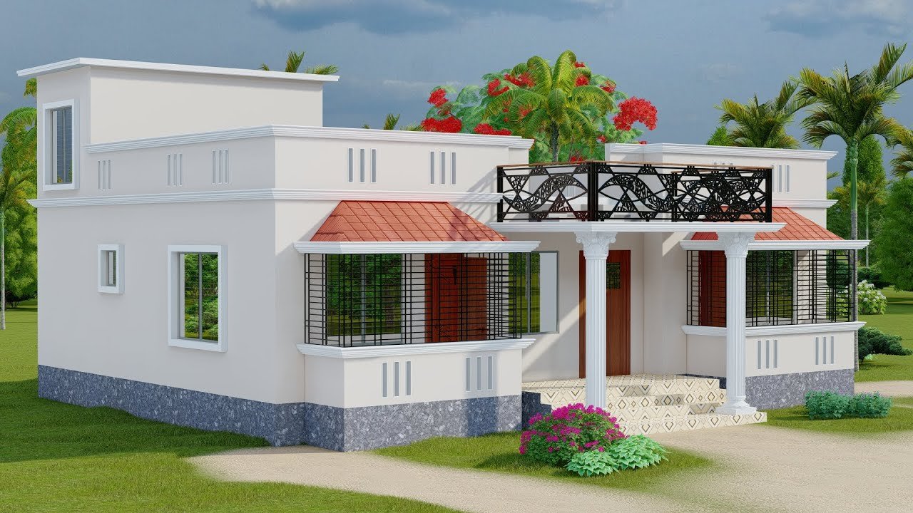 Small Village House Design Bangladesh & India. HOUSE DESIGN BD