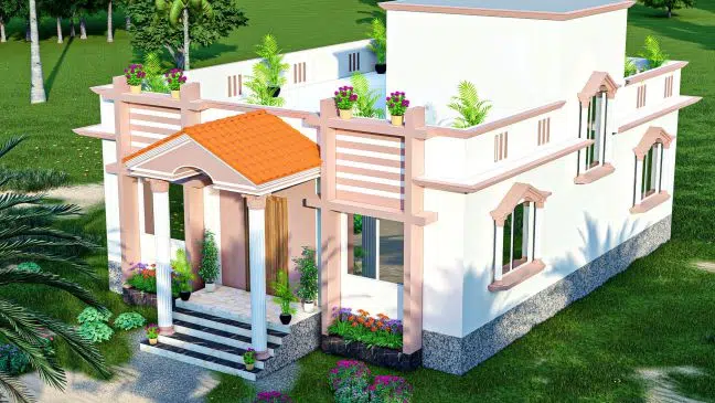 4 BEDROOM HOUSE PLANS & DESIGN. | House Design BD