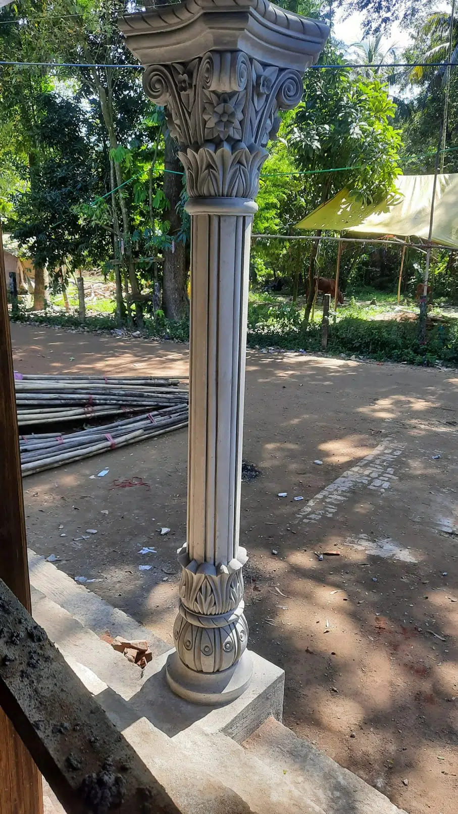 pillar plaster design