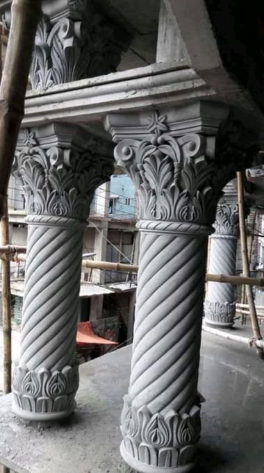 pillar plaster design