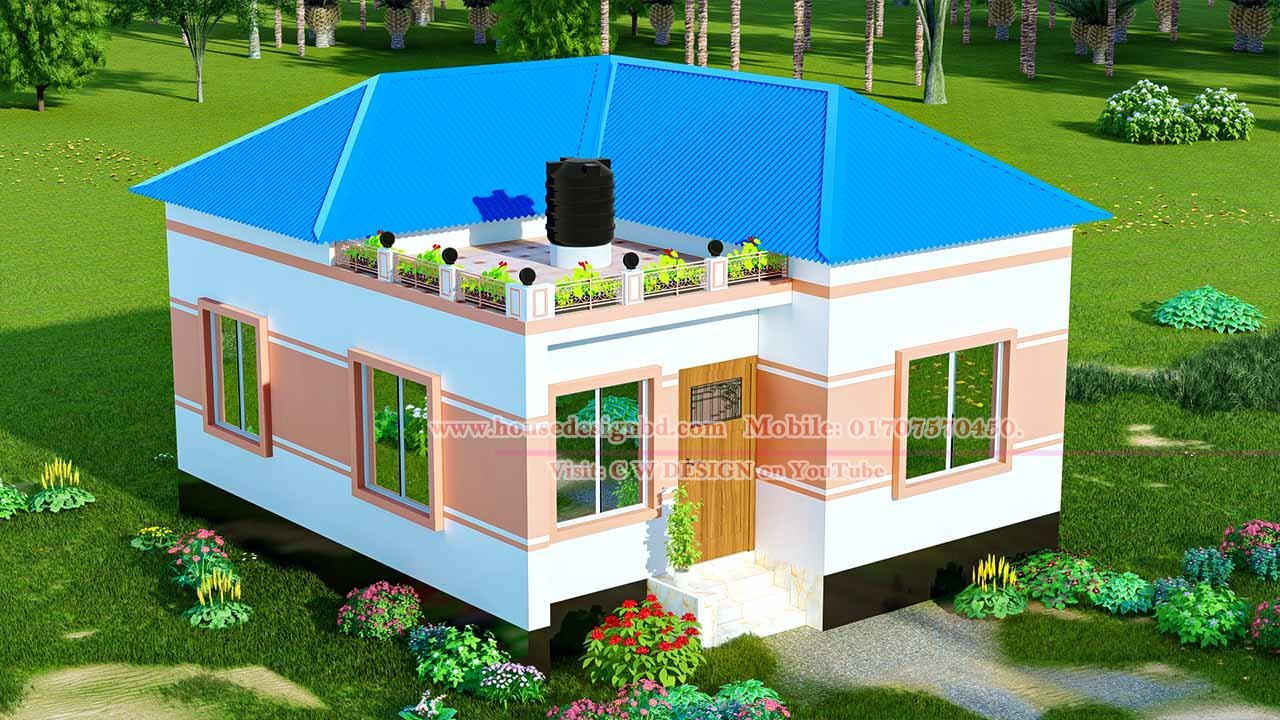 Small Tin shed House Design